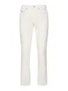John Richmond Enoma Jeans With Front Rips In White