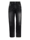 John Richmond Faded-wash Jeans In Black