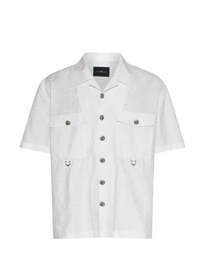 John Richmond Flap-pocket Shirt In White