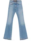 John Richmond Flared Jeans In Blue