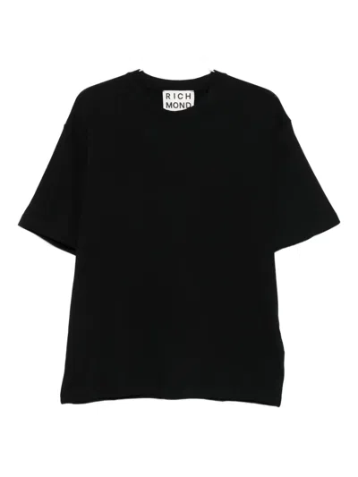 John Richmond Graphic-print T-shirt In Black
