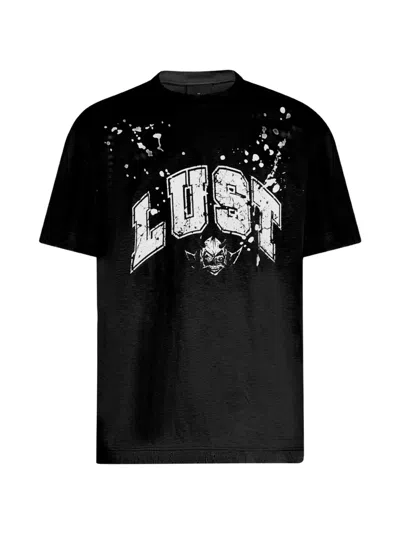 John Richmond Graphic-print T-shirt In Black