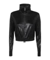 John Richmond Half Zip Sweatshirt In Black