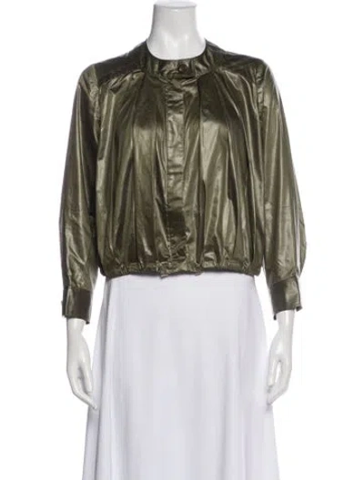 Pre-owned John Richmond Jacket W/ Tags In Green