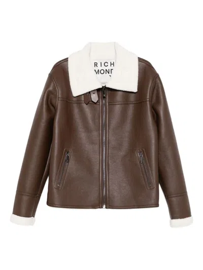 John Richmond Jackets In Brown