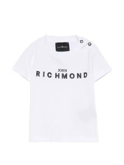 John Richmond Junior Babies' Buttoned T-shirt In White