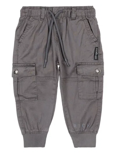 John Richmond Junior Babies' Drawstring Cargo Pants In Neutral