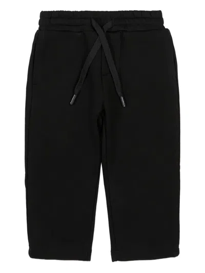 John Richmond Junior Babies' Drawstring Logo Trousers In Black