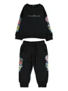 John Richmond Junior Floral Tracksuit In Black