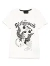 John Richmond Junior Graphic-print T-shirt In White