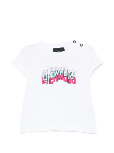John Richmond Junior Babies' Graphic-print T-shirt In White