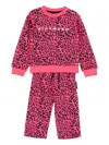 John Richmond Junior Leopard Print Tracksuit (set Of Two) In Pink