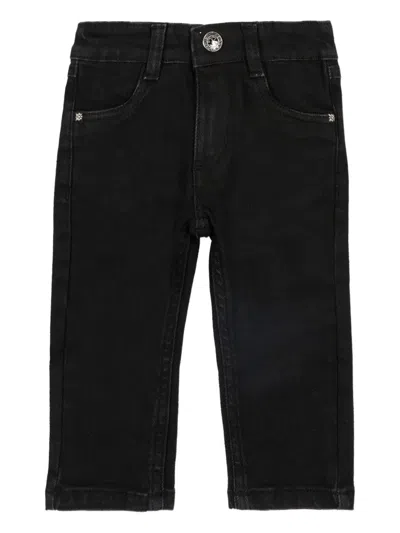 John Richmond Junior Babies' Letter-graphic Jeans In Black