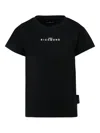 John Richmond Junior Logo-detail Short-sleeve T-shirt In Black