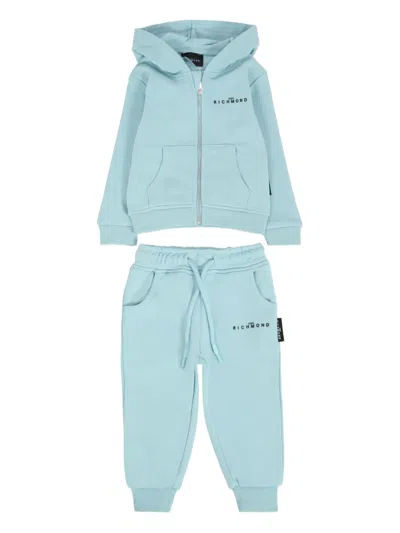 John Richmond Junior Babies' Logo-detail Tracksuit In Green