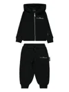 John Richmond Junior Logo-embroidered Tracksuit In Black