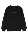 John Richmond Junior Logo-print Sweatshirt In Black