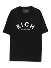John Richmond Junior Logo-print T-shirt In Black