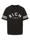 John Richmond Junior Logo-print T-shirt In Black