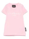John Richmond Junior Logo-print T-shirt In Pink
