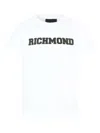 John Richmond Junior Logo-print T-shirt In White