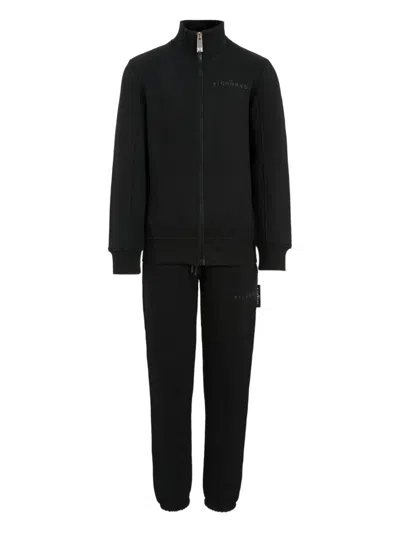 John Richmond Junior Kids' Logo-print Tracksuit In Black