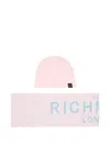 John Richmond Junior Logo Scarf In Pink