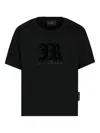 John Richmond Junior Logo T-shirt In Black