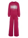 John Richmond Junior Logo Tracksuit In Pink