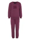 John Richmond Junior Logo Tracksuit In Purple