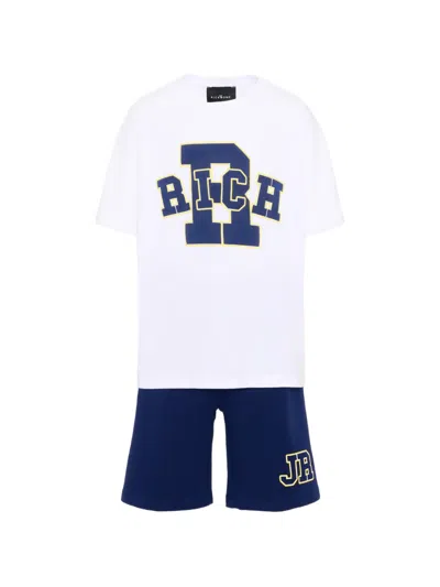 John Richmond Junior Kids' Logo Tracksuit In White
