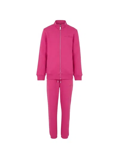 John Richmond Junior Kids' Logo-embroidered Tracksuit In Pink