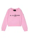 JOHN RICHMOND JUNIOR SEQUIN-LOGO SWEATSHIRT