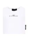 John Richmond Junior Sleeveless T-shirt In White