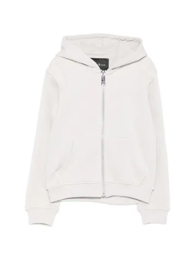 John Richmond Junior Kids' Zip Hoodie In White