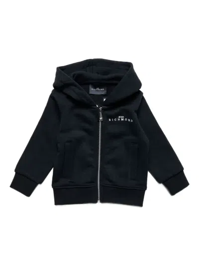 John Richmond Junior Babies' Zip Hoodie In Multi