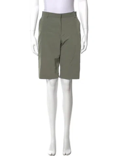 Pre-owned John Richmond Knee-length Shorts W/ Tags In Green