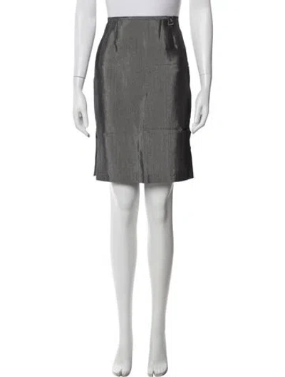 Pre-owned John Richmond Knee-length Skirt W/ Tags In Black
