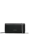 John Richmond Logo-print Clutch Bag In Black