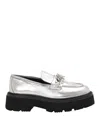 John Richmond Loafer In Silver