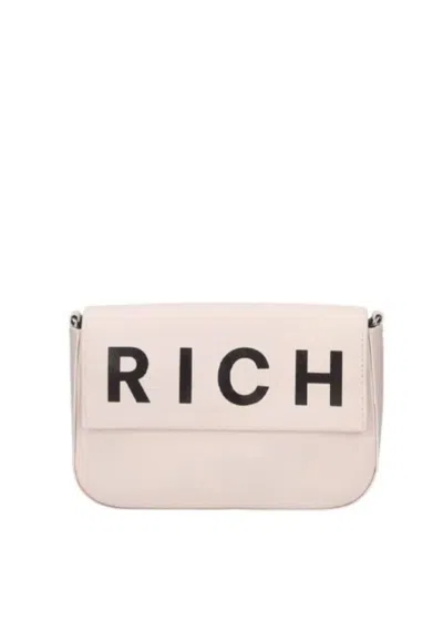 John Richmond Lobby Bag Richmond In White