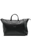 John Richmond Logo-debossed Holdall In Schwarz
