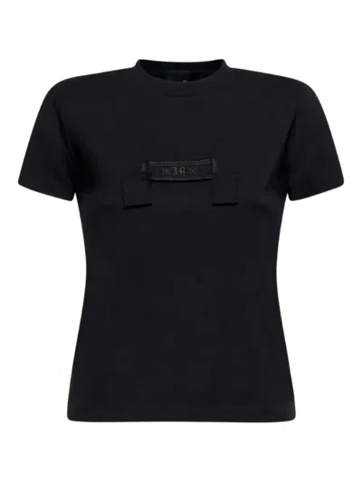 John Richmond Logo-detail T-shirt In Black