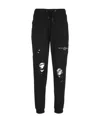 John Richmond Logo Drawstring Sweatpants In Black