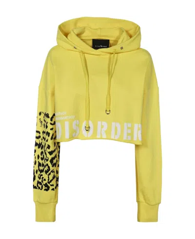 John Richmond Logo Hoodie In Yellow