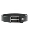 John Richmond Logo-lettering Belt In Black