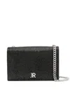 JOHN RICHMOND LOGO-PLAQUE SHOULDER BAG