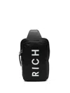 John Richmond Rucksack Mit Logo-print In Schwarz