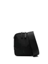 John Richmond Logo-print Messenger Bag In Black