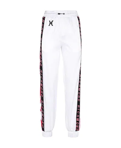 John Richmond Logo Sweatpants In White